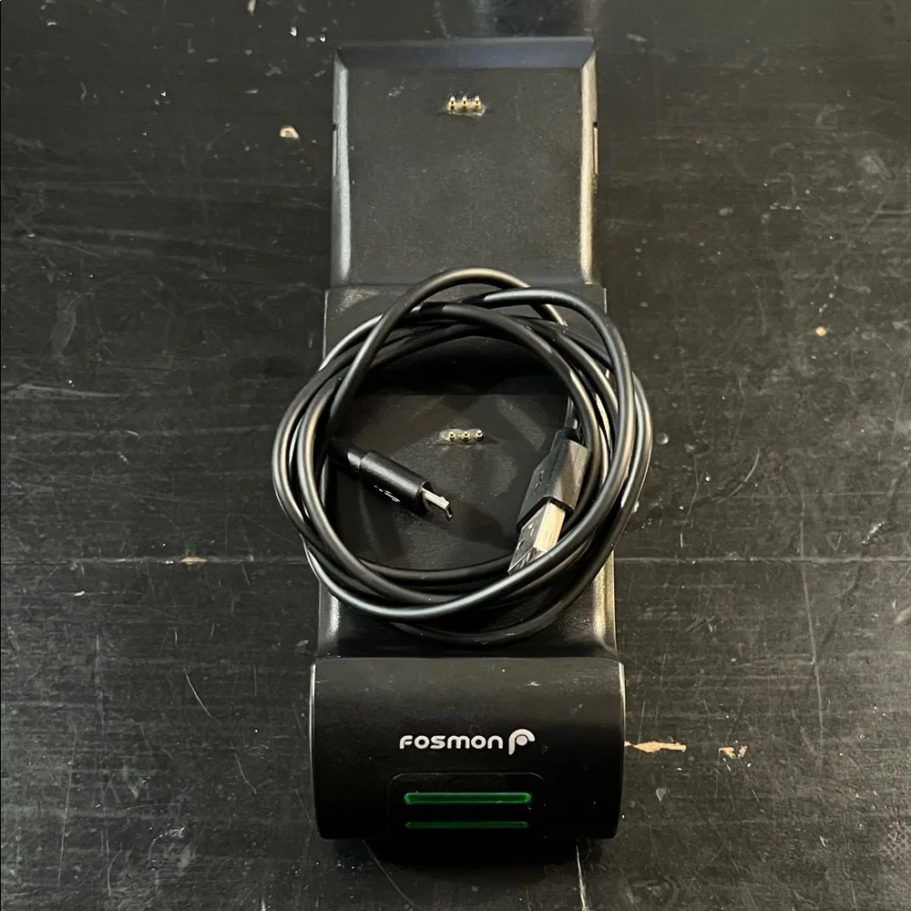 Fosmon Black Charging Dock with Cable